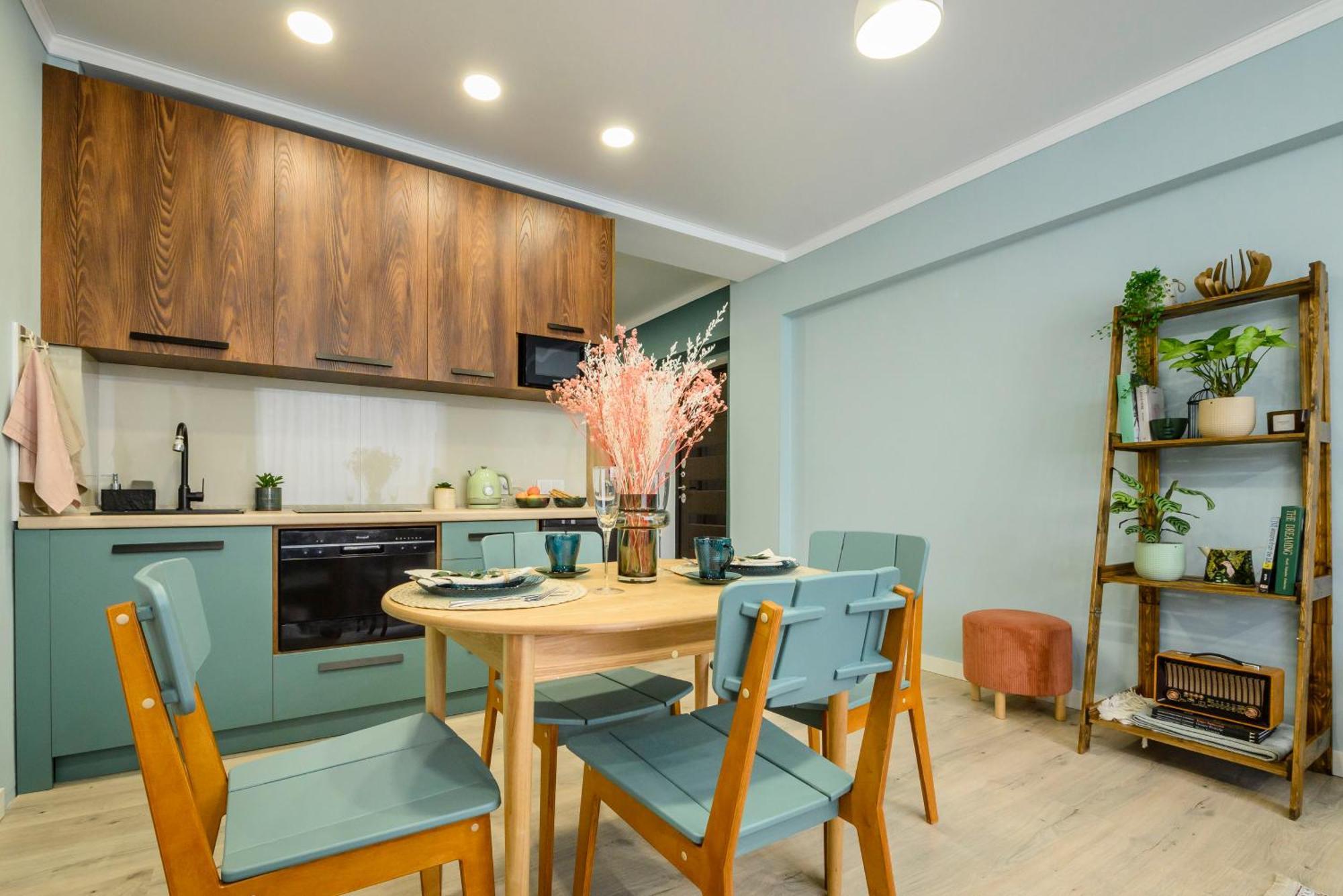 Mid-Century Charm Apartments В Центре Алматы Kültér fotó